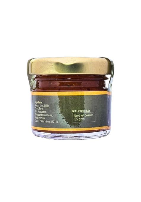 Elegant Mixed Vegetable Pickle In Glass Jar | Perfect Blend Of Farm Fresh Seasonal Vegetables And Healthy Mustard Oil 28 Grams Pack 25
