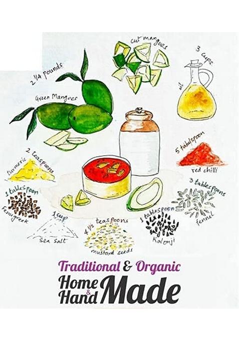 Seasonalkart Seasonal Kart Homemade Red Athana Mirchi Achar 400 Gms |Rajasthani Special Mirch Pickles Pack Of 1 X 400Gm