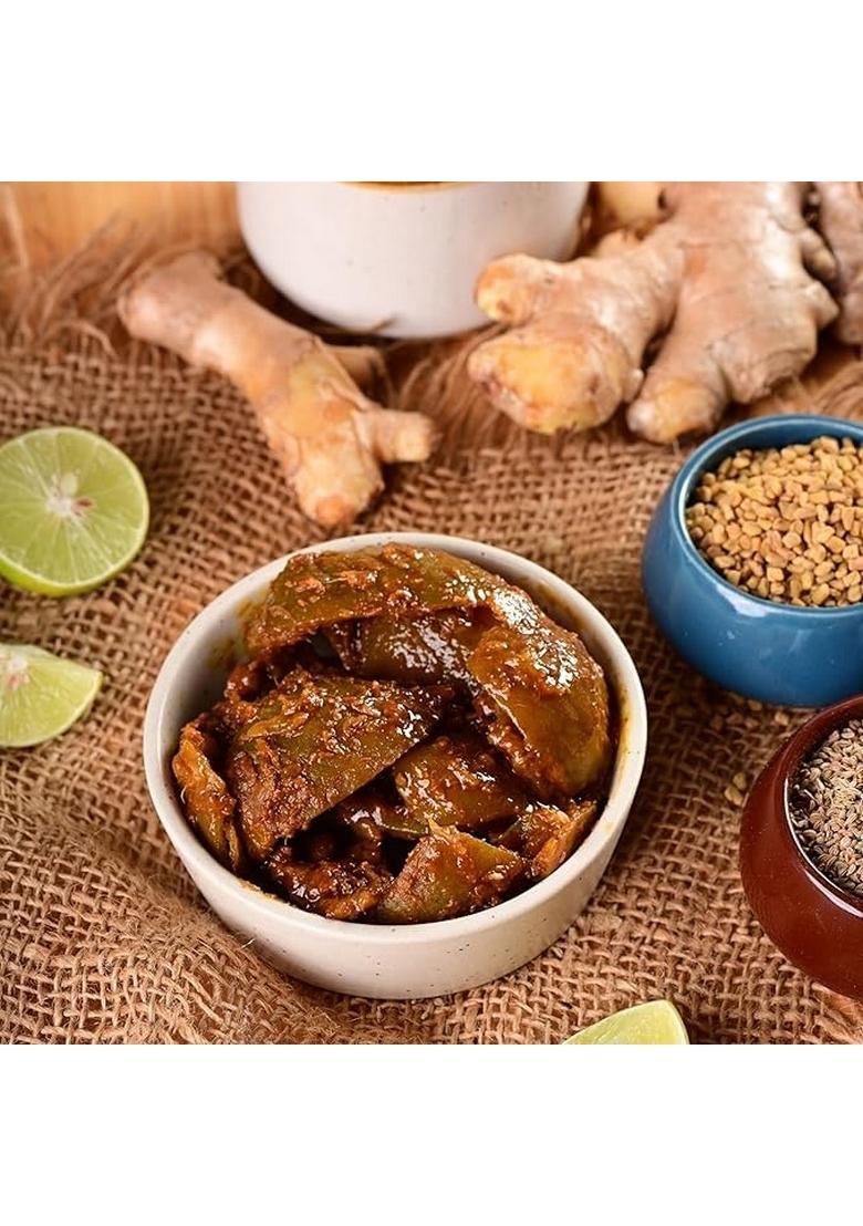 Peppal Masala Lemon Pickle Authentic Flavor 300Gm 2 X 300 G