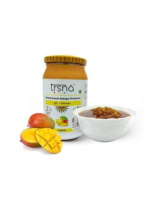 Trsna Grated Sweet Mango Preserve | Chundo Pickle 450 Grams| Aam Ka Meetha Chhundo| Achaar Made In Gujrat| Authentic Gujarati Pickle| Khatta Fresh Pickles