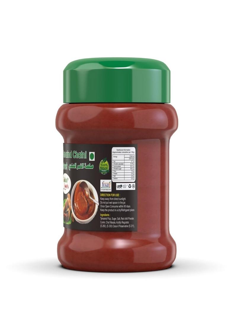 Global Foods Globle Tamarind Date Chutney Khatti Mithi Imli Homemade Style Chatpati Sauce Made With Traditional Indian Asian Saunth Chatni 500Gm