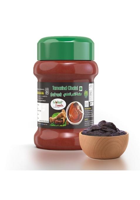 Global Foods Globle Tamarind Date Chutney Khatti Mithi Imli Homemade Style Chatpati Sauce Made With Traditional Indian Asian Saunth Chatni 500Gm