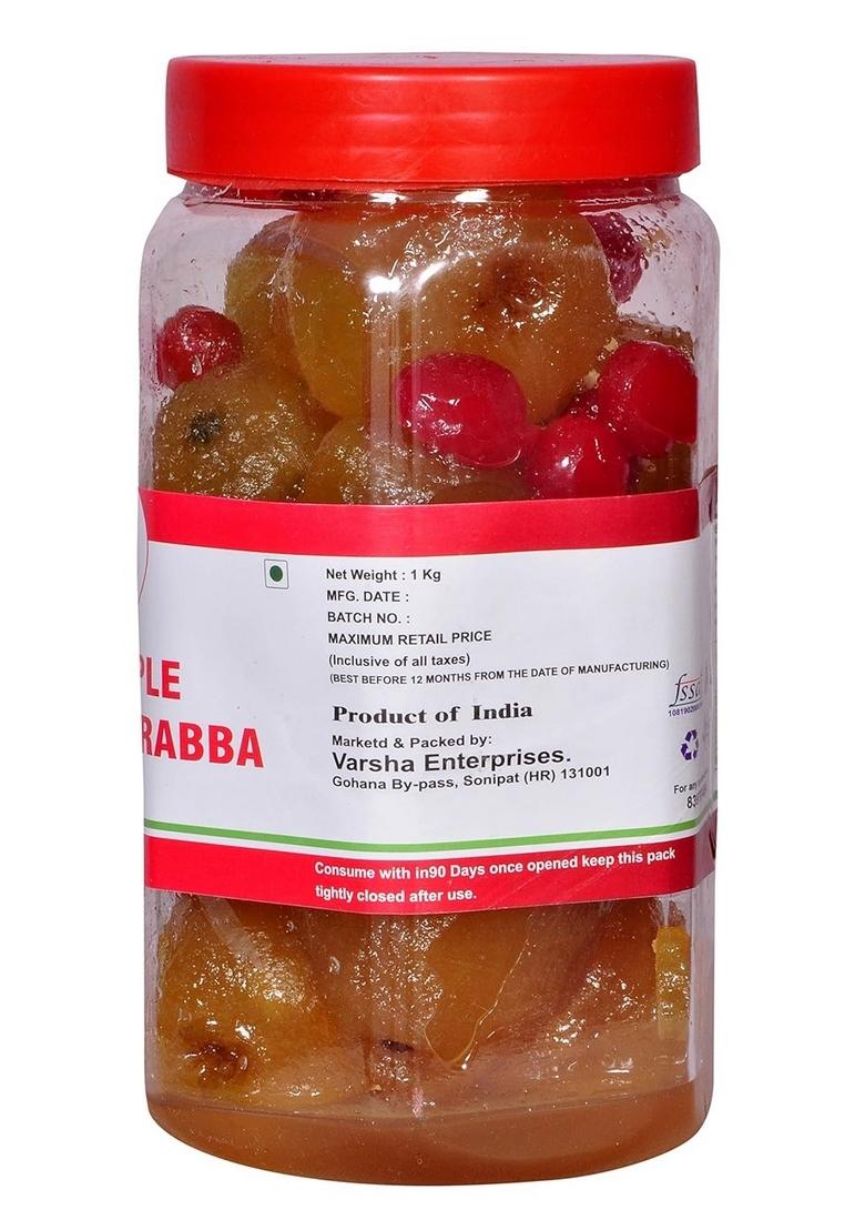 Natural Diet Sweet Kashmari Apple Murabba Premium Jar ||Ghar Ka ||Mouth Watering Mother Made Love 1Kg