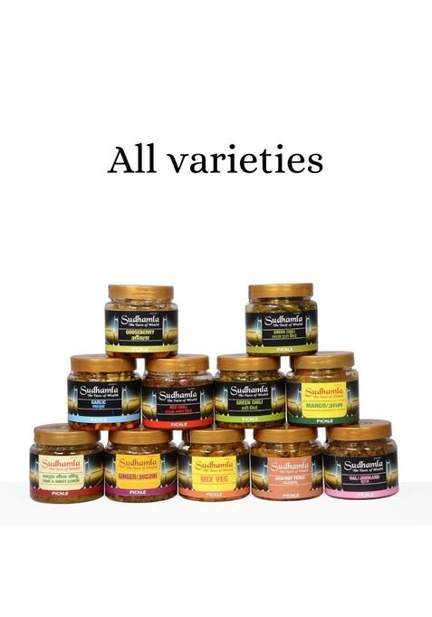 Sudhamla Authentic Ginger Pickle 200G Adrak Achar With Traditional South Indian Taste Homemade Andhra Pickles Khatta Meetha Tamarind Paste Jaggery Mixed Spices Packed In Glass Jar