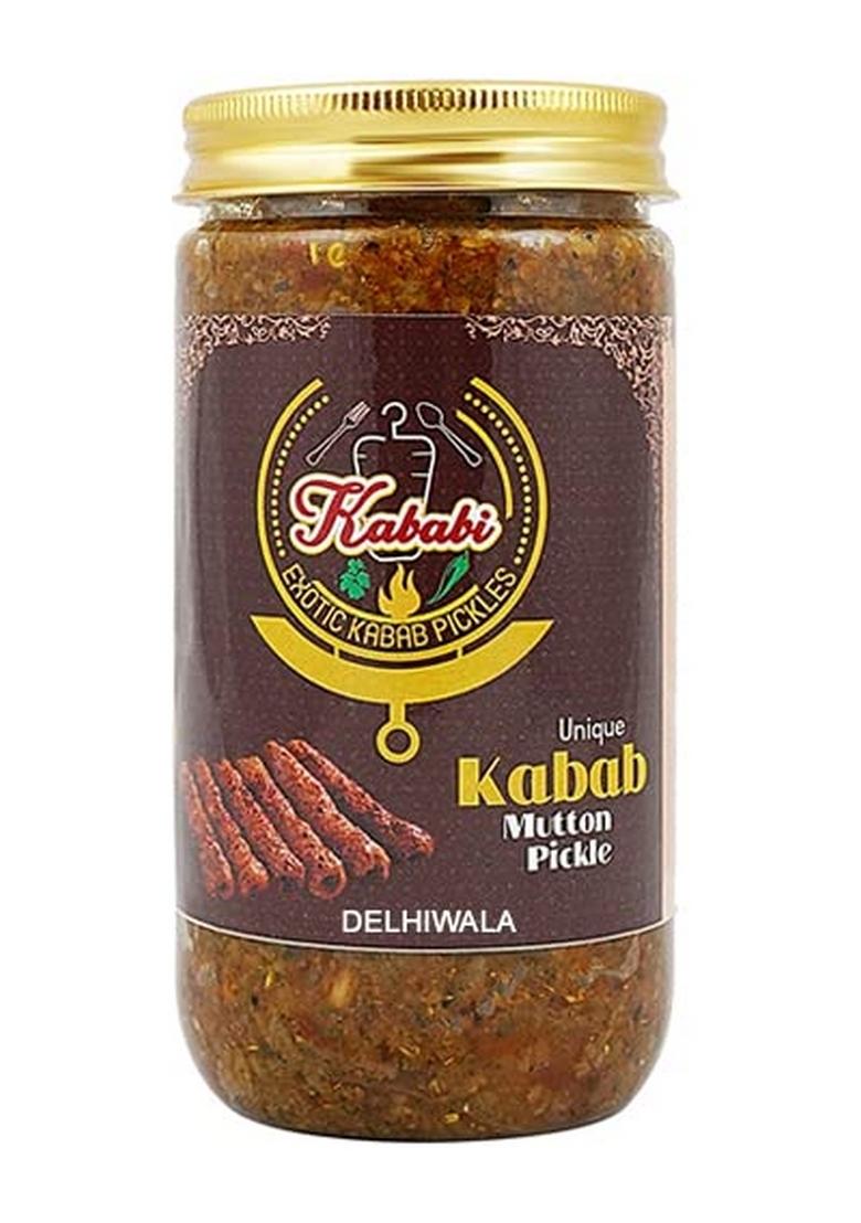 Kababi Kababi'S Delhiwala Mutton Seekh Kabab Pickle 400 Gm Unique Non Veg