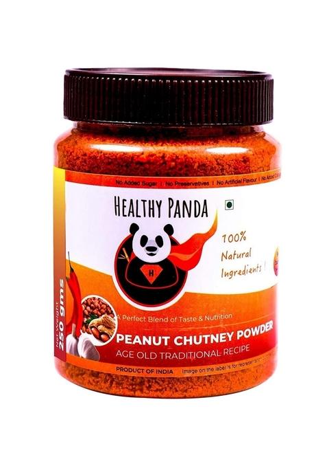 Healthy Panda Assorted Combo Offer Pack Organic Peanut Shenga Chutney Fla X Seed Agasi Chatani Dry Coconut Garlic 125 G Each 500