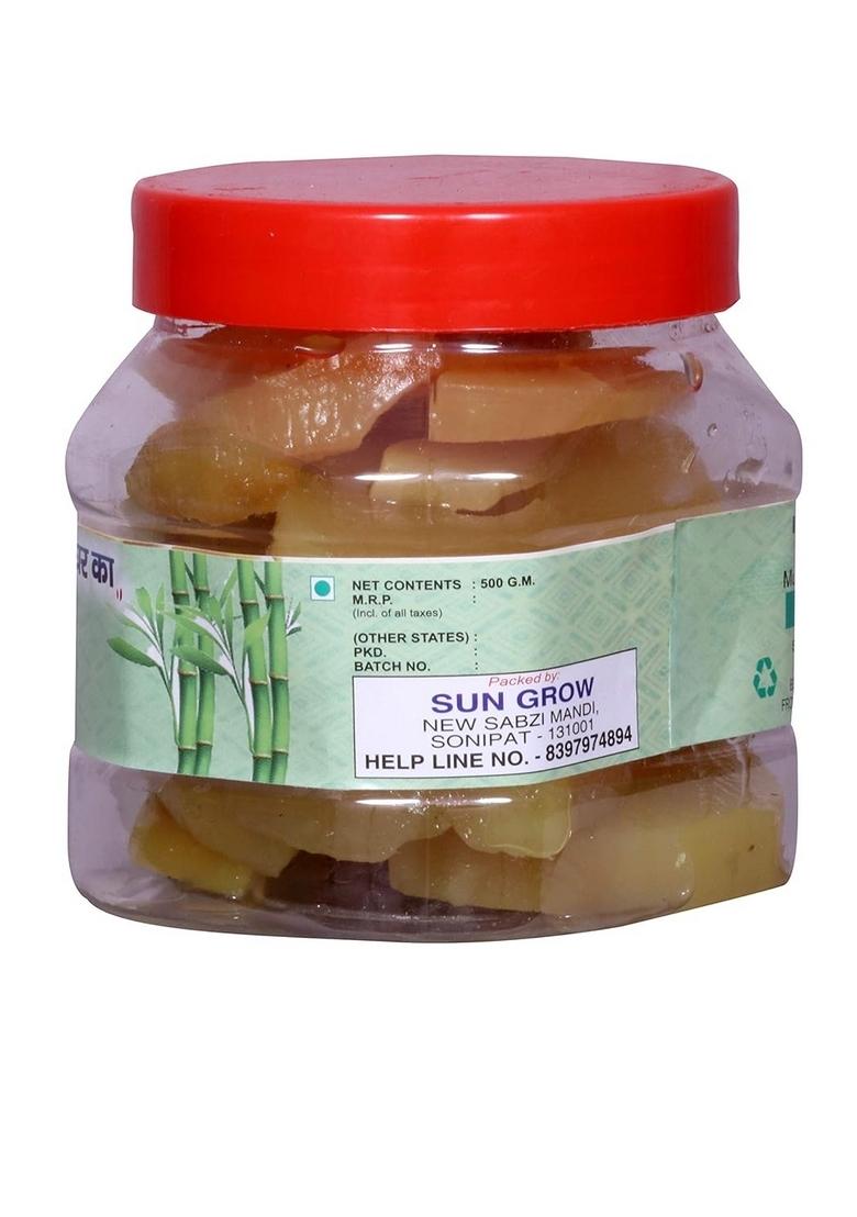 Sun Grow Bamboo Murabba 400Gm ||Traditional Taste || A Return To The Natural And Ancient Food Of Our Race