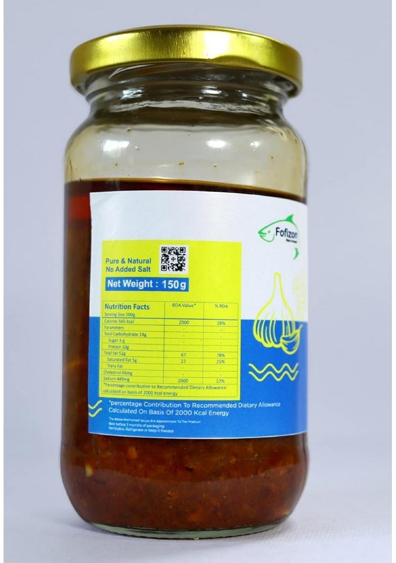 Fofizon Fish N Foods Fresh Prawns Pickle 150G