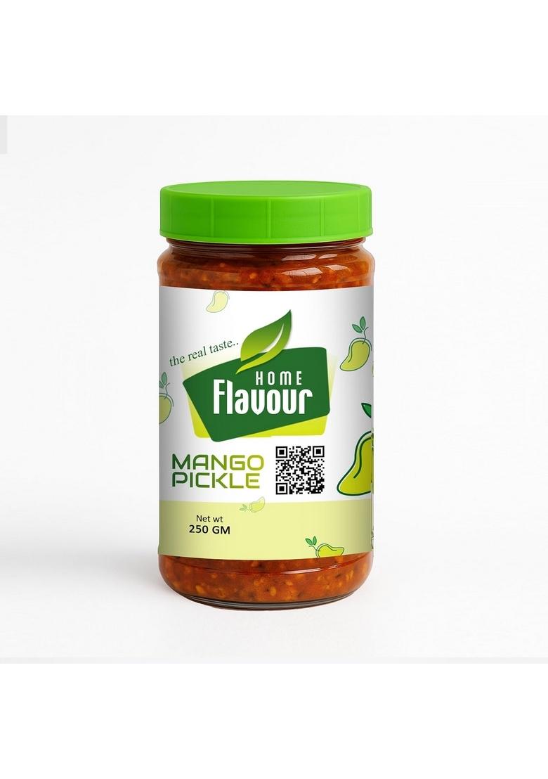 Home Flavour Mango Pickle | 250G Traditional Kerala Style Spicy Tangy Homemade No Preservatives