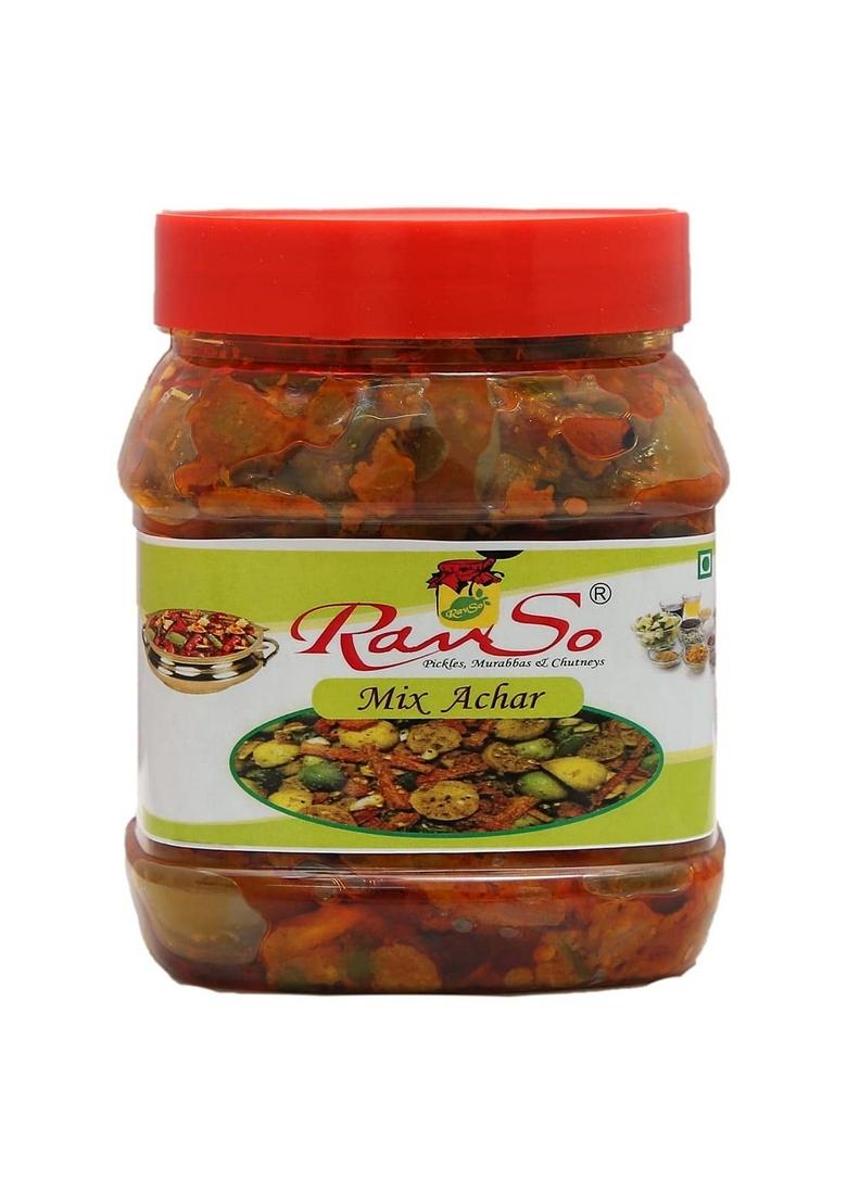 Advait Ravso Home Made Combo Pack Of Two Pickle Indian Amla Murabba 1Kg Mix 1 Kg Murabha 2 2Kg