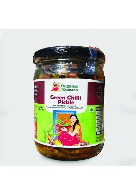 Organic Kumaon Green Chilli Pickle 200Gm In Fresh | Homemade Sun Dried Hari Mirch Ka Achar Made With Mustard Oil Ghar Bana Spicy Mirchi No Chemical Preservatives