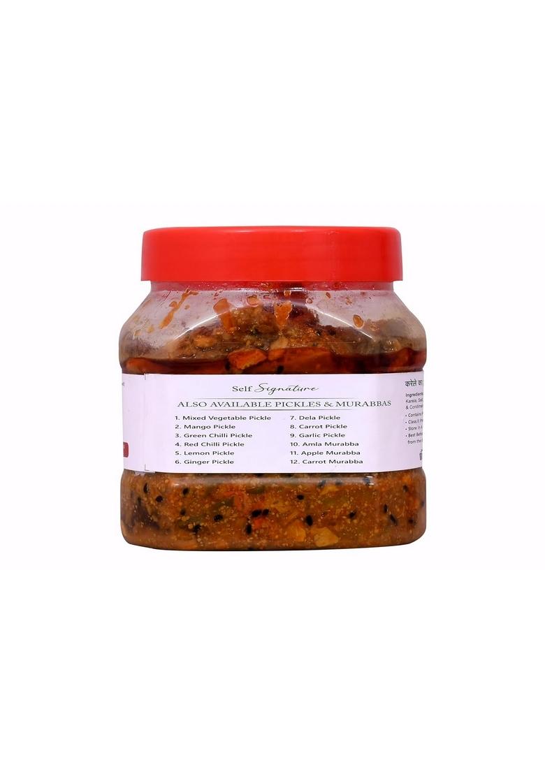 Self Signature Homemade Organic Fresh Natural Bittergourd Pickle 400 Gram