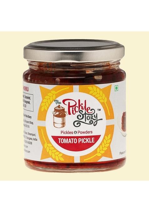 The Pickle Story An Authentic Homemade Tomato | Tamatar Ka Achar Traditional South Indian Taste Andhra Style 200Gm