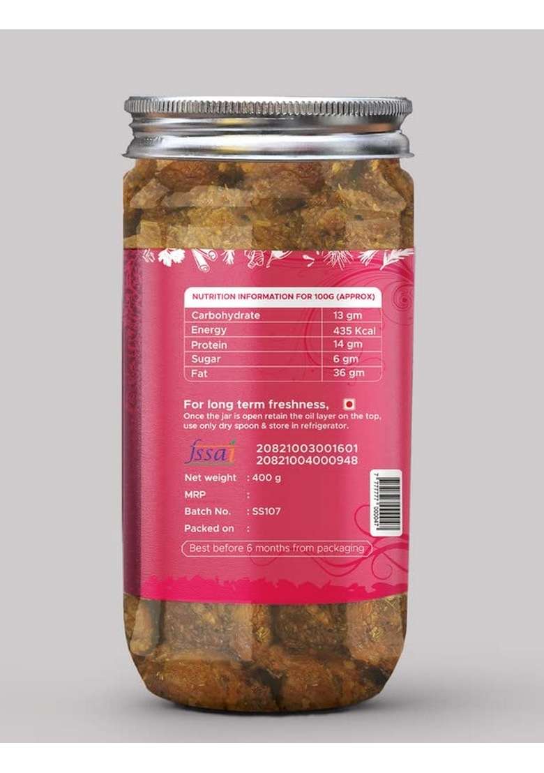 Kababi Homemade Pudina Flavor Boneless Chicken Pickle 400 Gm Delhi North Style - Indya