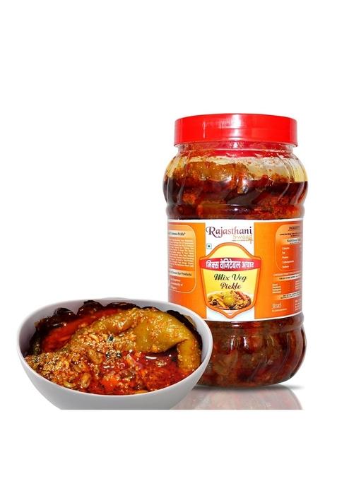 Rajasthani Swaad Mix Vegetable Achar Home Made Special Mixed Pickle Lohargarh 2 Jar Of 400 Gram