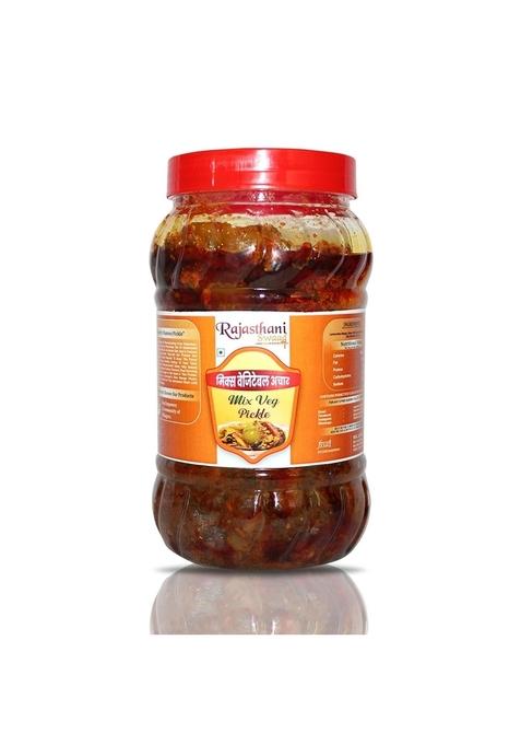 Rajasthani Swaad Mix Vegetable Achar Home Made Special Mixed Pickle Lohargarh 2 Jar Of 400 Gram