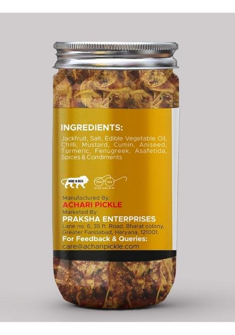 Achari Pickles Punjabi Jackfruit Pickle Homemade Fresh Kathal Ka Aachar 400G Mother'S Recipe|Organic North Indian Pickle|Healthy Pickle|Traditional Home Made Achaar