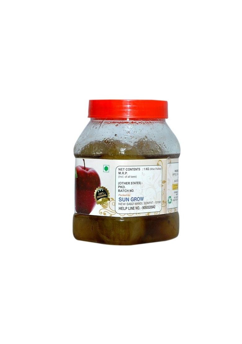 Sun Grow Homemade Organic Apple Murabba With Honey 1 Kg