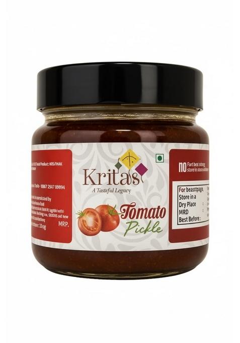 Kritas Homemade Tomato Pickle – Spicy Tangy South Indian Style | No Preservatives Perfect With Rice Parathas