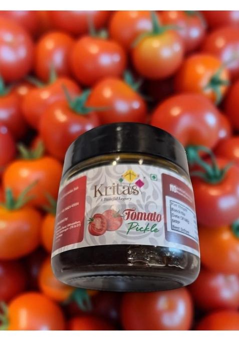 Kritas Homemade Tomato Pickle – Spicy Tangy South Indian Style | No Preservatives Perfect With Rice Parathas