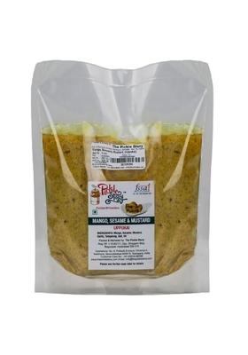 The Pickle Story An Authentic Homemade Diced Mango Pieces With Seseame And Mustard Paste Uppukai | Aam Ka Achar Telugu Andhra Style Tangy Spicy Sour Salty 500Gm