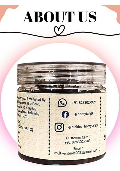 Homytangs Homemade Turmeric Pickle 400G Authentic Haldi Achar Traditional Indian Recipe Sun Dried Healthy Tasty No Preservatives