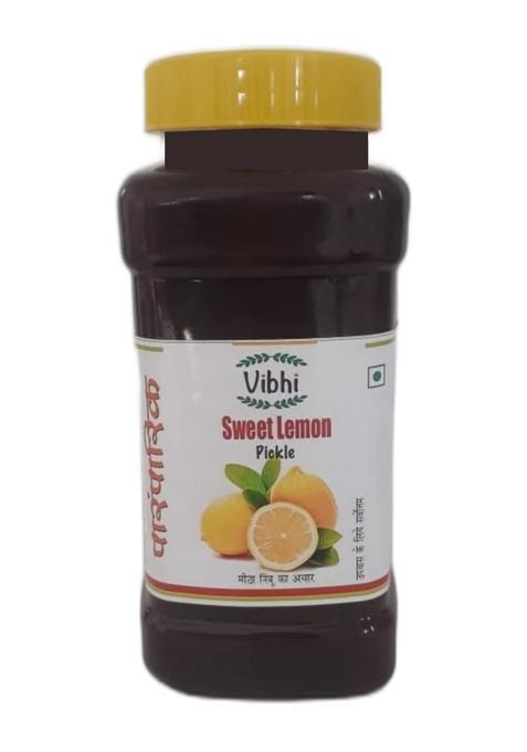 Vibhi Home Made Sweet Lemon Pickle With Jaggery 550G
