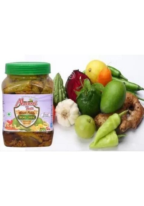 Daily Food Natural Taste Mixed Supreme Pickle Homenade Mix Rajasthani Achar 400 Gm