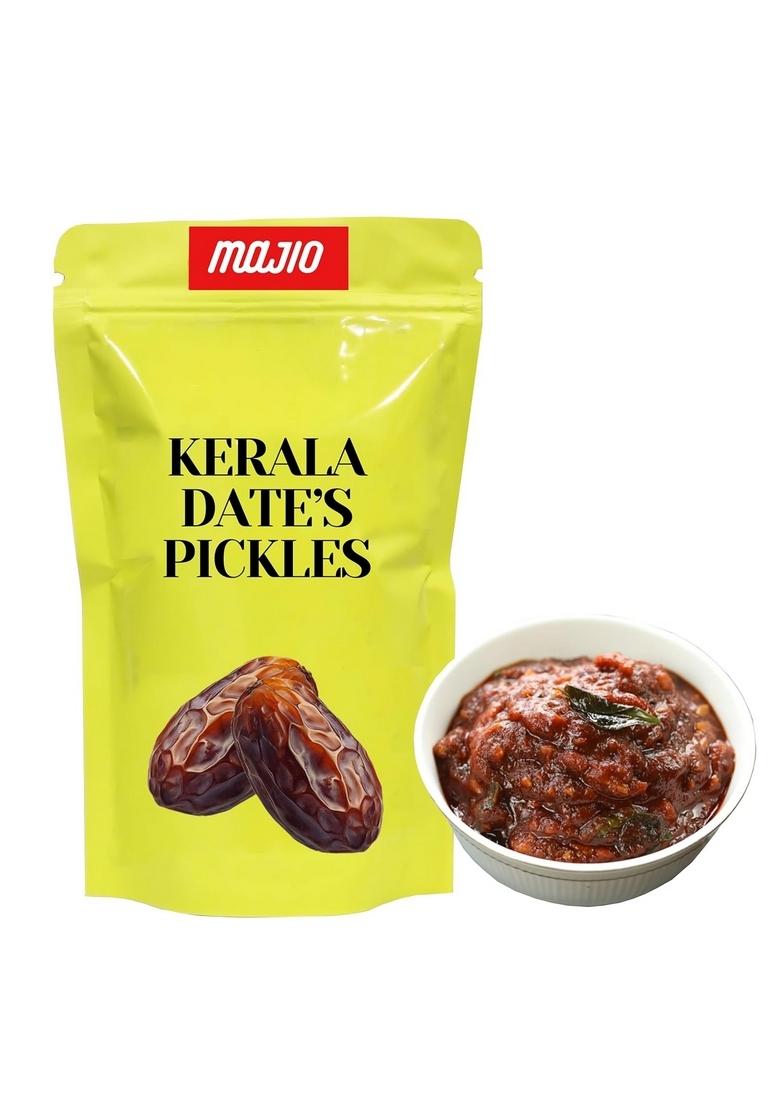 Majio Kerala Traditional Dates Pickle Nadan Style Karakka Khajoor Achar 250Gm