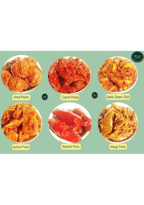 Achari Pickles Apple Murabba Sweet Mango Pickle Mix Banarasi 400 Gm Ghar Ka Achar