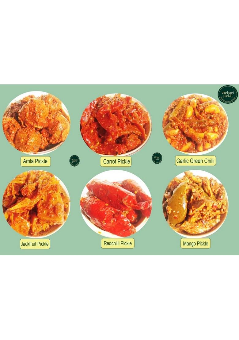 Achari Pickles Bel Murabba Sweet Mango Chutney Mix Punjabi 400 Gm Ghar Ka Achar