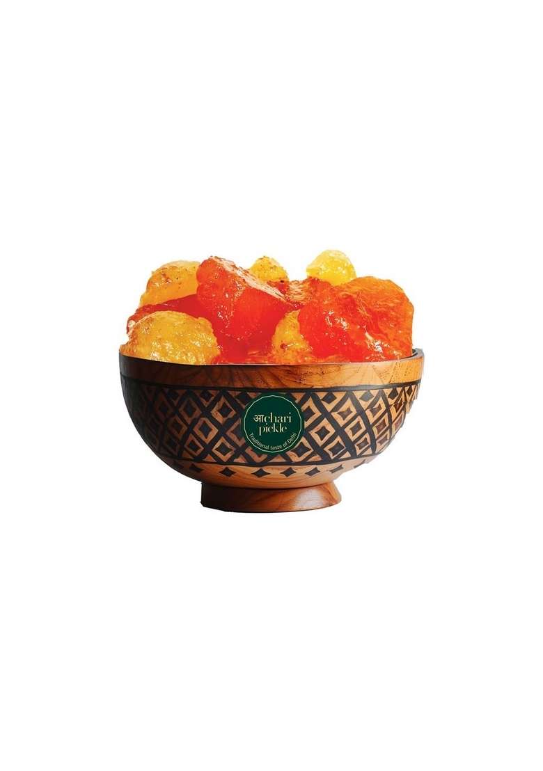 Achari Pickles Sweet Amla Bel Murabba Mix Delhiwala 400 Gm Ghar Ka Achar - Indya