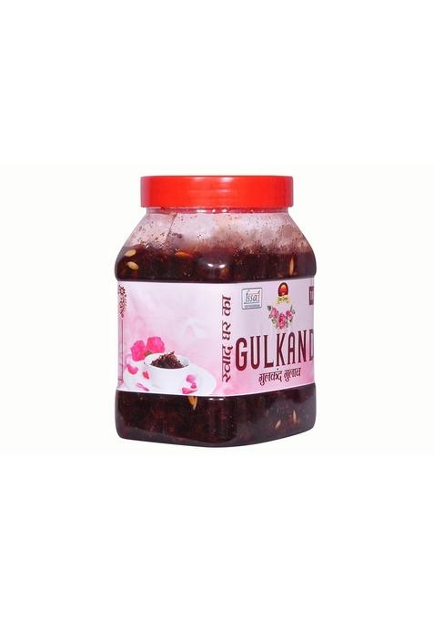 Sun Grow Food For Those Who Care'S Health First The Real Taste Of Maa Ka Hath Swad Organic Gulkand Gulab ||Traditional Marwadi Rajasthani Flavor Tasty || 1Kg