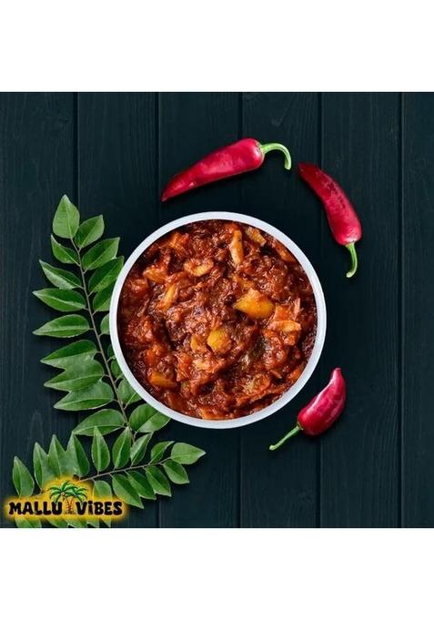 Mallu Vibes Homemade Kerala Dates Lemon Pickle Eenthapazham Naranga Achar | Sweet Tangy Spicy Fusion Ideal For Biryani Ghee Rice 400G