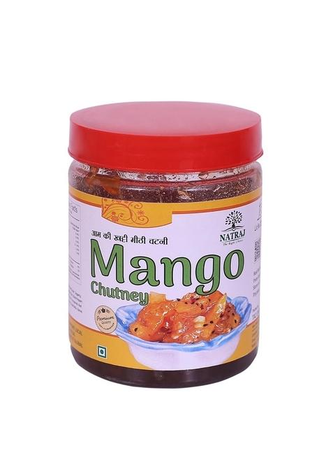 Natraj The Right Choice Sweet Mango Chutney Aam Ki | Homemade Oil Free Khatta Meetha Chunda Traditional Recipe 500G