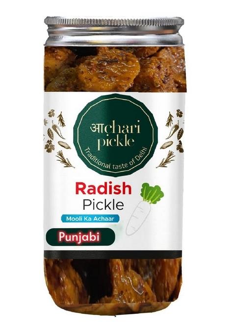 Achari Pickles Punjabi Radish Pickle Homemade Mooli Ka Aachar 400G Mother’S Recipe | Organic North Indian Healthy Traditional Home Made Achaar