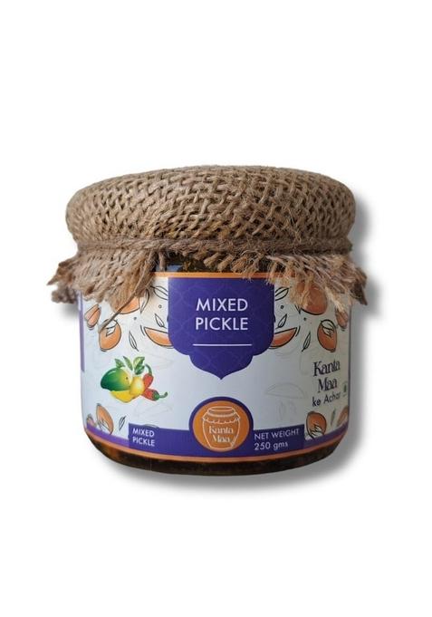 Kanta Maa Mixed Pickle | Natural Homemade Taste Hygienic Preparation Packing 250G