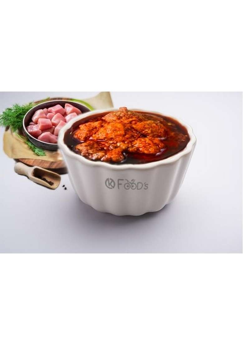 Kandra Foods Kandrafoods Andhra Style Delicious Chicken Pickle Perfect Lunch Recipe For Lovers Goes Well With Rice Or Roti 1Kg Pack - Indya