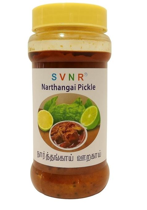 Svnr Narthangai Citron Pickle Traditional Indian With Spices 300G