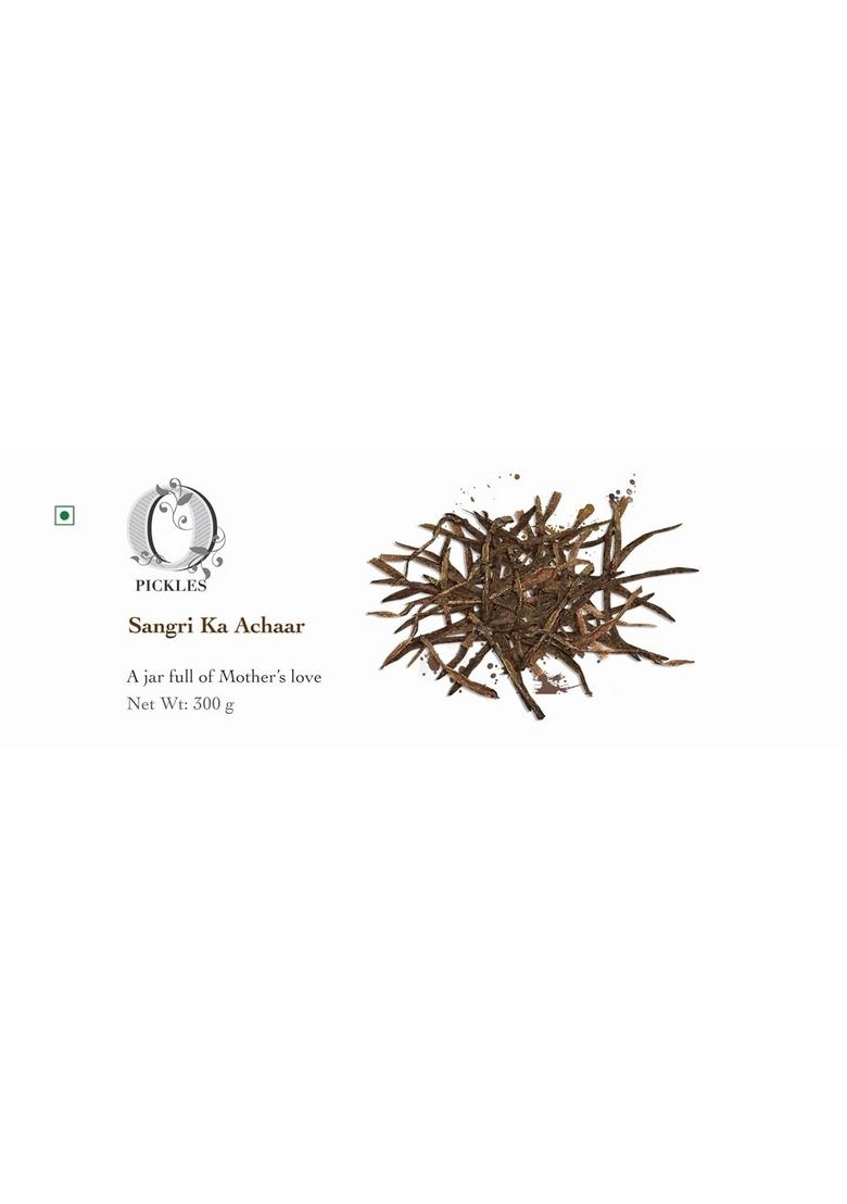 Opickles Homemade Sangri Pickle Tenti Kair Traditional Taste Flavourful Delicious Marwadi Rajasthani Delicacy Ker Sangari Pickles No Added Preservatives Chemical Free 300G Combo Pack
