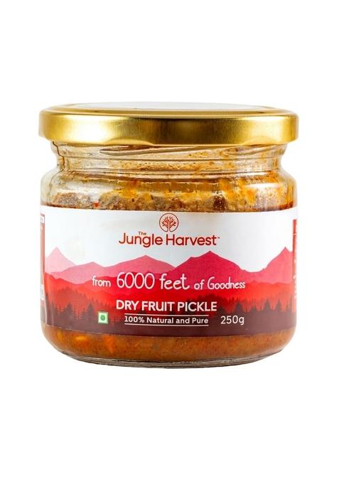 The Jungle Harvest Dry Fruit Pickle 250G | Tangy Infused With Rich Fruits For Indian Meals