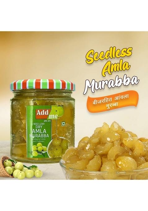 Add Me Seed Less Dry Amla Murabba Without Syrup Immunity Boosters Rajasthani Mix Achar Homemade Mixed Pickle 200 Gm Each Combo Gift Pack Glass Jar
