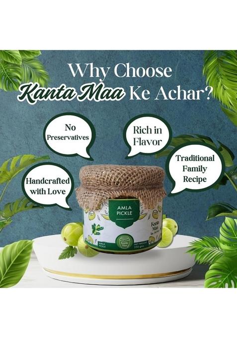 Kanta Maa Aamla Pickle | Natural Homemade Taste Hygienic Preparation Packing 250G