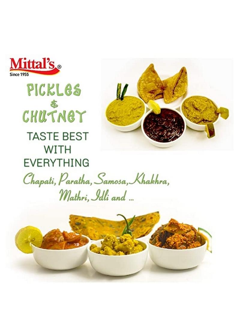Pickle Gallery Mittal'S Athana Chilly Green Chilli Pickles Mirchi Ka Achar Hari Mirch Achaar Handmade Homely Taste 400 Gm Pet Jar