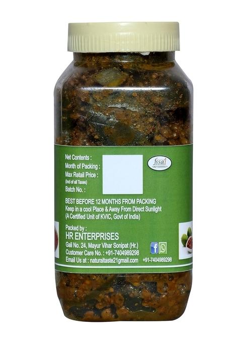 Daily Food Home Made Hand Mother Khada Masala Se Bana Organic Ramkela Rajasthani Mango Pickle Masaledar 400 Gm