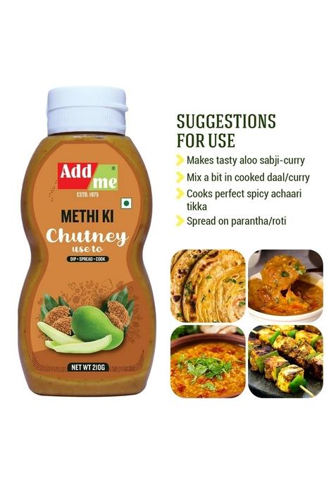 Add Me Home Made Mixed Pickle Chutney 210G Mango Methi Dana Achar Pack Of 2 Classic Indian Sauce 420Gm