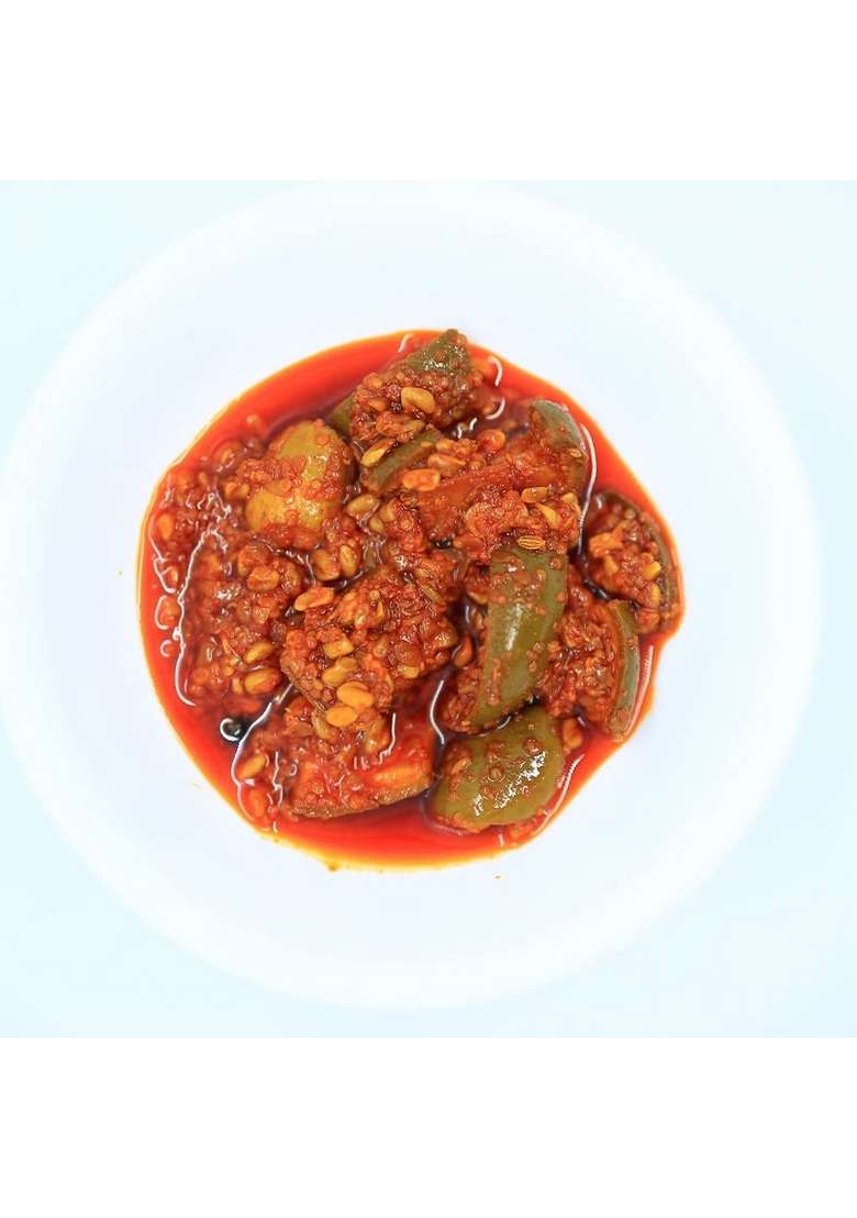 Mumlicious Home Made Quality Methi Keri Sour Pickle | 100 Natural Ingredients No Added Preservatives Goodness Of Groundnut Oil Pack 2 - Indya