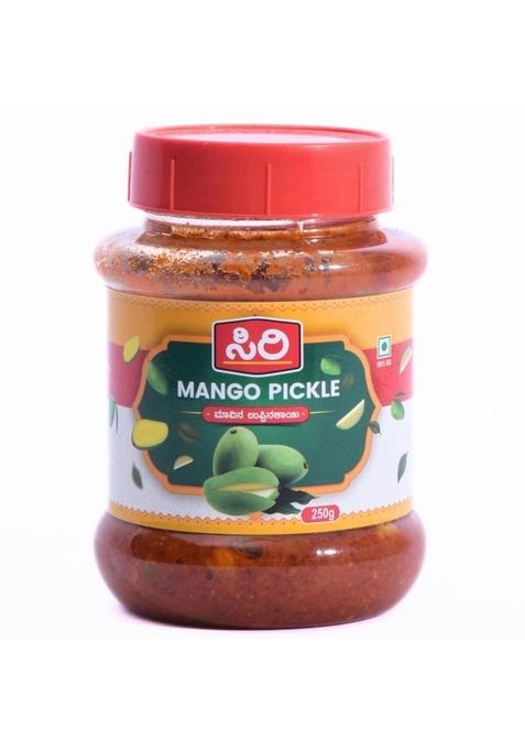 Siri Traditional Indian Mango Pickle With Spices Mixed Condiment In Jar 500G Pack Of 4
