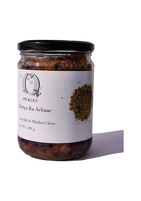 Opickles Homemade Achar | Handmade Pickles Jalpai Ka Achaar Keriya Indian Olive Pickle Tenti Dela Chemical Free No Preservatives 500 Grams