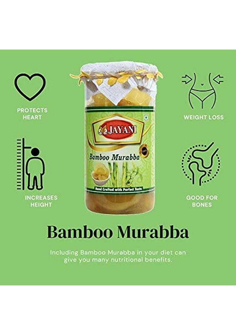 Jayani Combo Of Homemade Bamboo Murabba | Helps Increasing Height Growth Bans Ka 800 Gm Packof 2 Shoots Good For Health